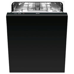Smeg DISD13 Integrated Dishwasher, Stainless Steel